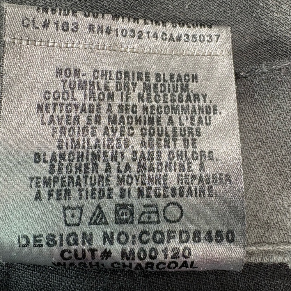 Joe’s Jeans The Brixton Slim Straight in Charcoal | Size 38 - Picture 9 of 11